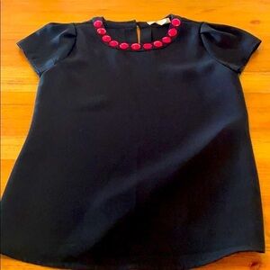 Banana Republic - Short sleeve Blouse / Pink gems